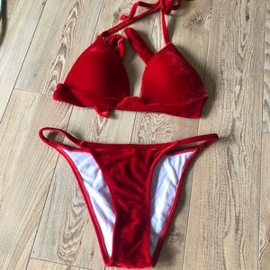 Red Velvet Bikini